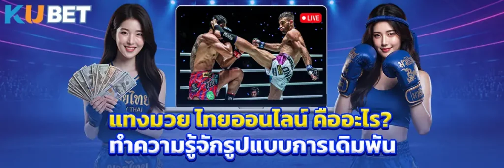 แทงมวย ไทยออนไลน์ คืออะไร? ทำความรู้จักรูปแบบการเดิมพัน